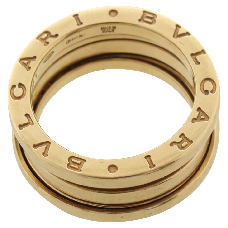 Bulgari anneau B-zéro en or jaune
