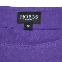 Hobbs Linen top in purple