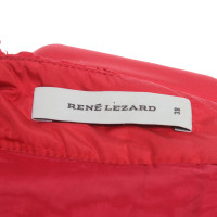 René Lezard Kleid in Rot
