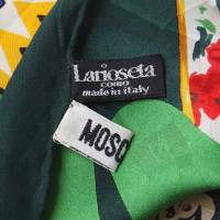 Moschino Silk scarf with pattern