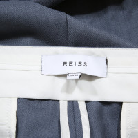 Reiss Trousers Wool in Blue