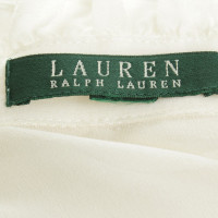 Ralph Lauren Blusa in seta in crema