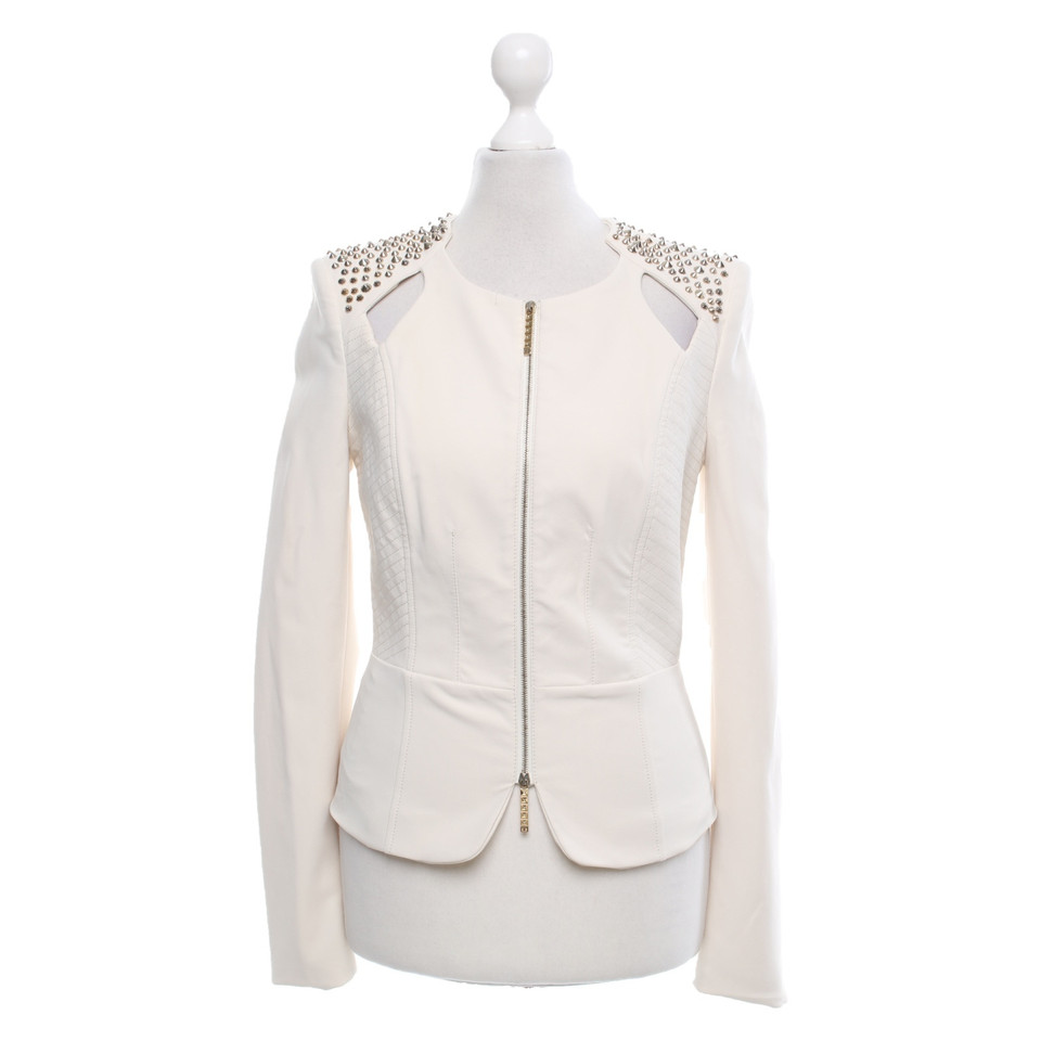 Elisabetta Franchi Blazer en Crème