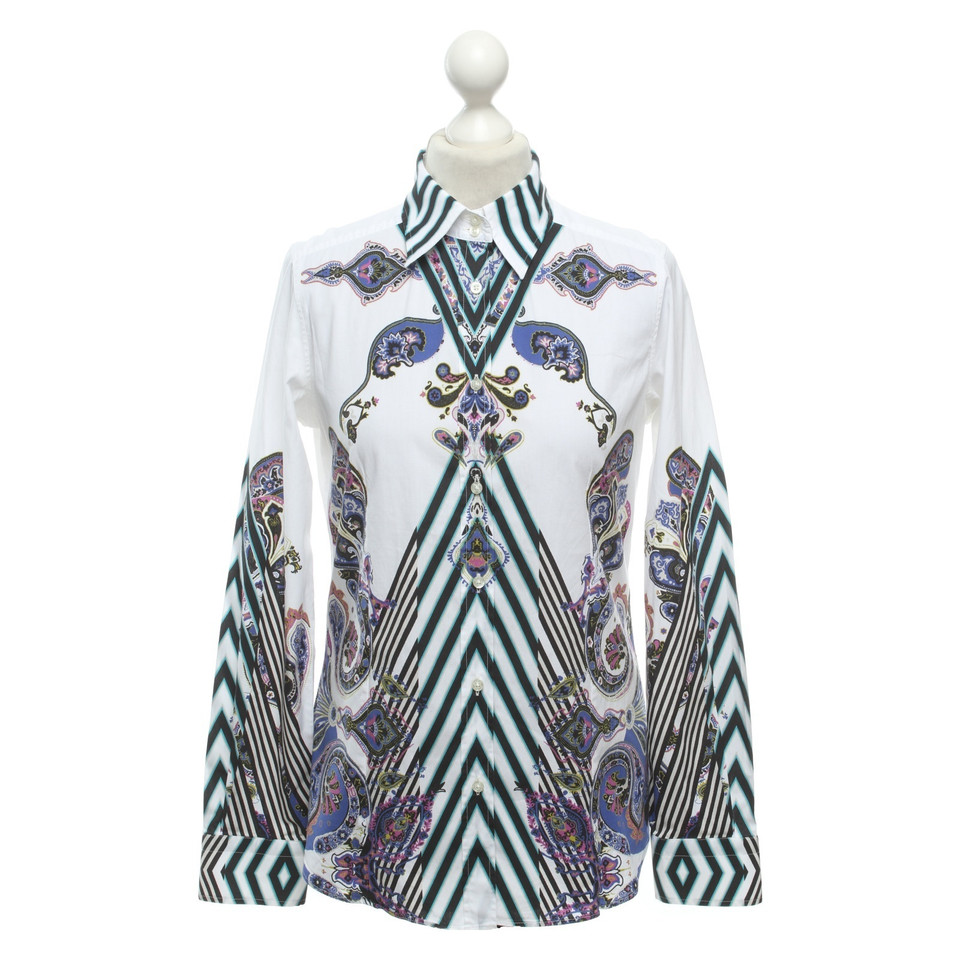 Etro Bluse mit Muster