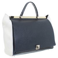 Furla Handzak in crème/zwart