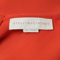 Stella McCartney Kleid in Orange/Dunkelblau