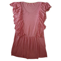 Manoush Kleid aus Leinen in Rosa / Pink