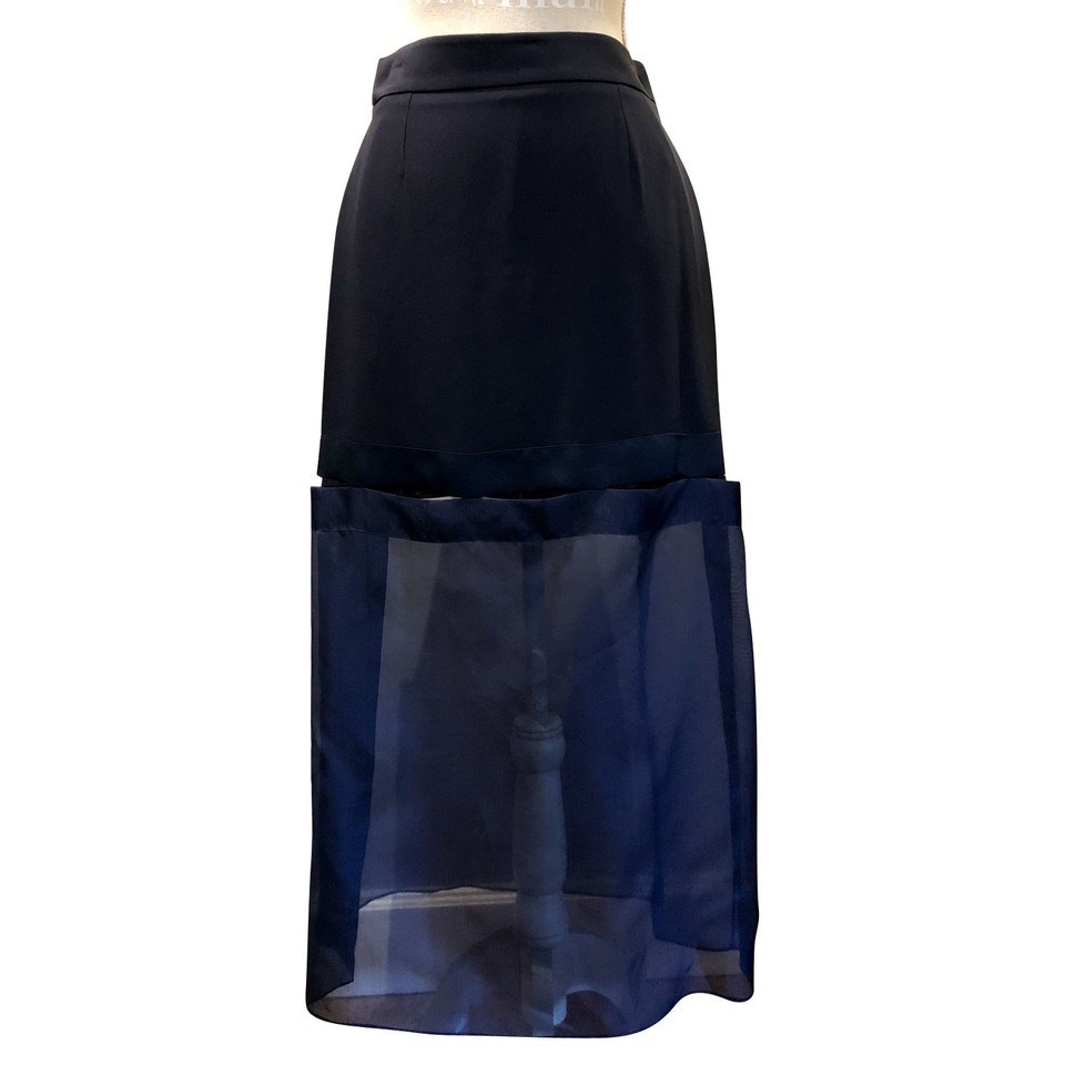 Stella McCartney Skirt Silk in Blue