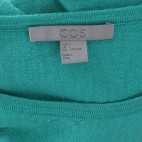 Cos Woll-Pullover in Türkis