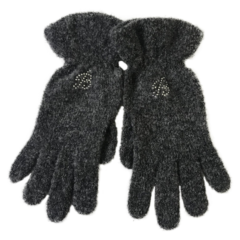 Blumarine Handschoenen Wol in Grijs