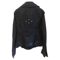 Moschino Love Jacke/Mantel aus Baumwolle in Schwarz