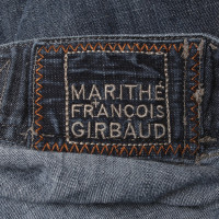 Marithé Et Francois Girbaud Gonna di jeans in grigio blu