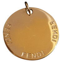 Fendi Pendant Gilded in Gold