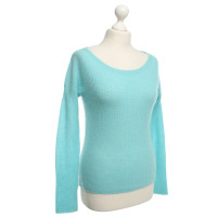360 Sweater Cashmere sweaters in turquoise