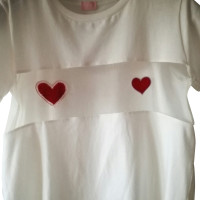 Giambattista Valli T-Shirt mit Herz-Applikation