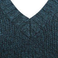 360 Sweater Kaschmir-Pullover in Petrol