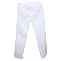 Alexander McQueen Jeans aus Baumwolle in Weiß