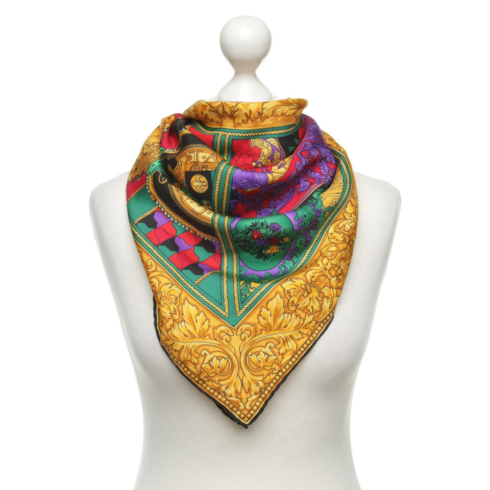 Aigner Silk scarf with pattern print