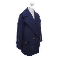 Luisa Spagnoli Jacket/Coat in Blue