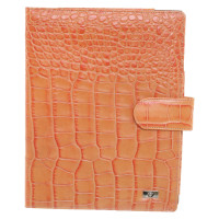 Bogner Leather Ipad cover in orange