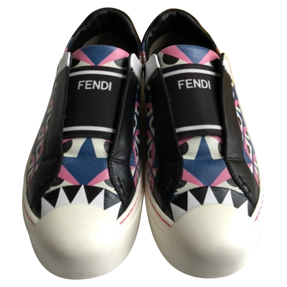 Fendi Sneakers Leer