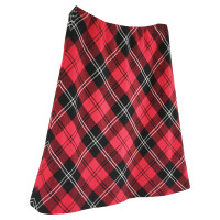 Escada skirt with checked pattern