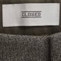 Closed Stoffhose in Grau