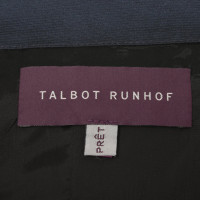 Talbot Runhof Abito da sera in blu notte