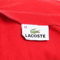 Lacoste Vestito in Jersey in Rosso