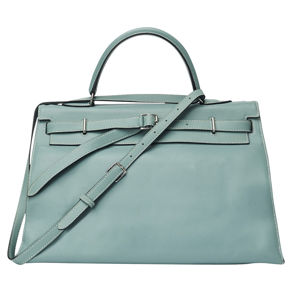 Hermès Birkin Bag en Cuir en Turquoise