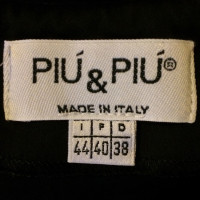Piu & Piu Robe fourreau avec ceinture en cuir