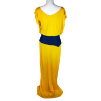 Vionnet Kleid aus Viskose in Gelb