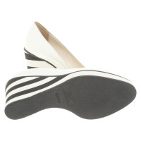 Armani Wedges in Bicolor