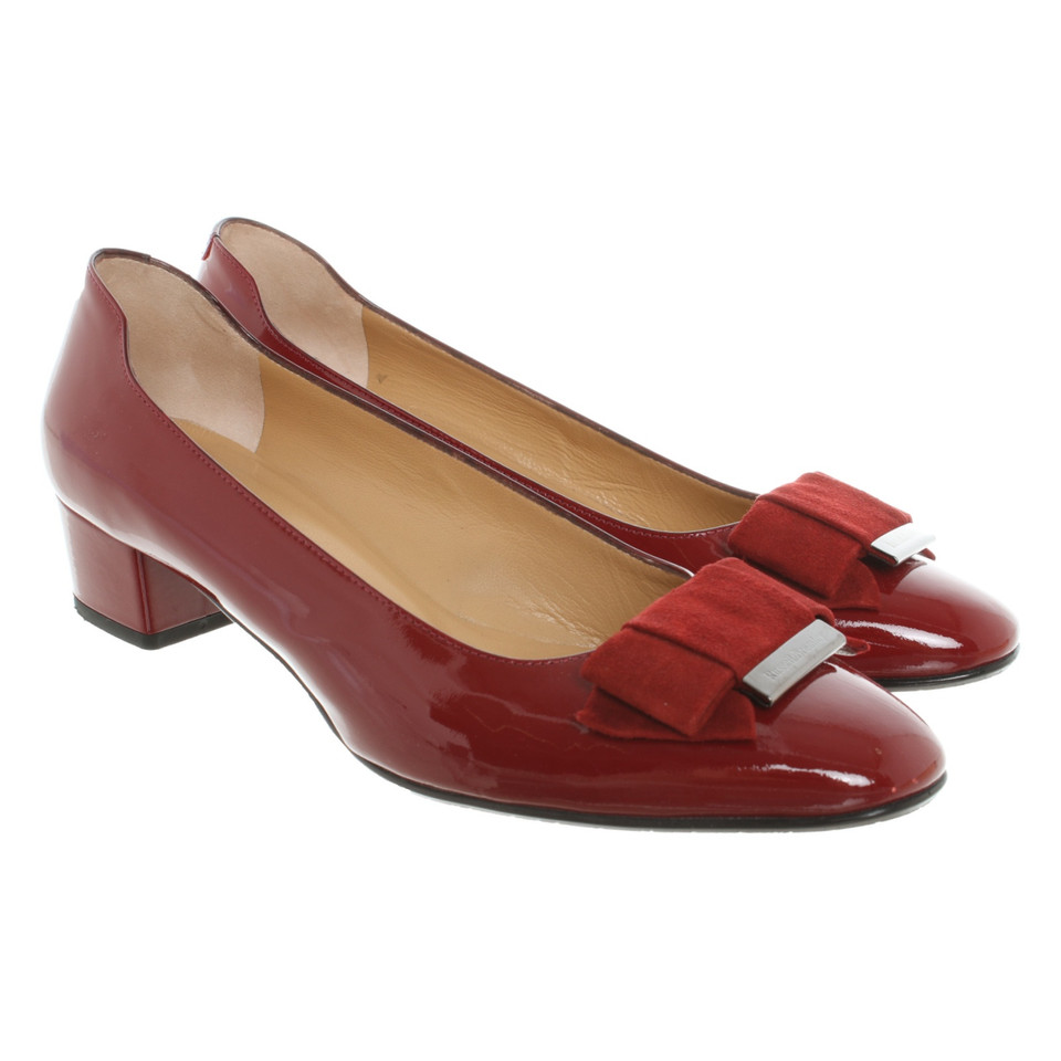 Russell & Bromley Pumps/Peeptoes Patent leather in Bordeaux
