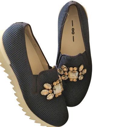 181 Slippers/Ballerinas Leather in Blue