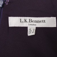 L.K. Bennett Kleid in Violett