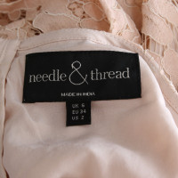Needle & Thread Top en Nude