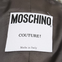 Moschino Check Wool Blazer