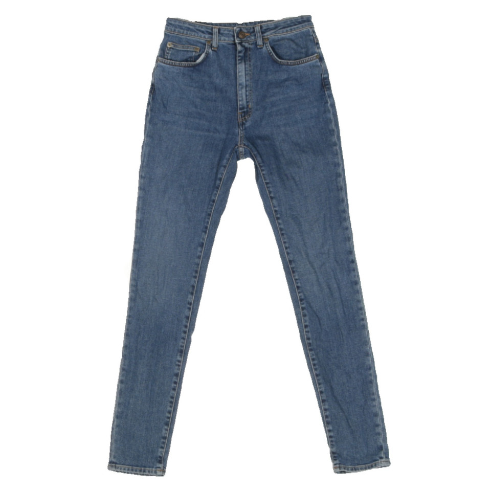 Saint Laurent Jeans aus Baumwolle in Blau