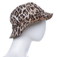 Dolce & Gabbana Cappello da pescatore con motivo leopardo