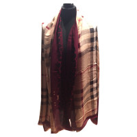 Burberry Scarf from modal and Kashmir in check