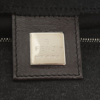 Fendi Baguette Bag Micro in Grau