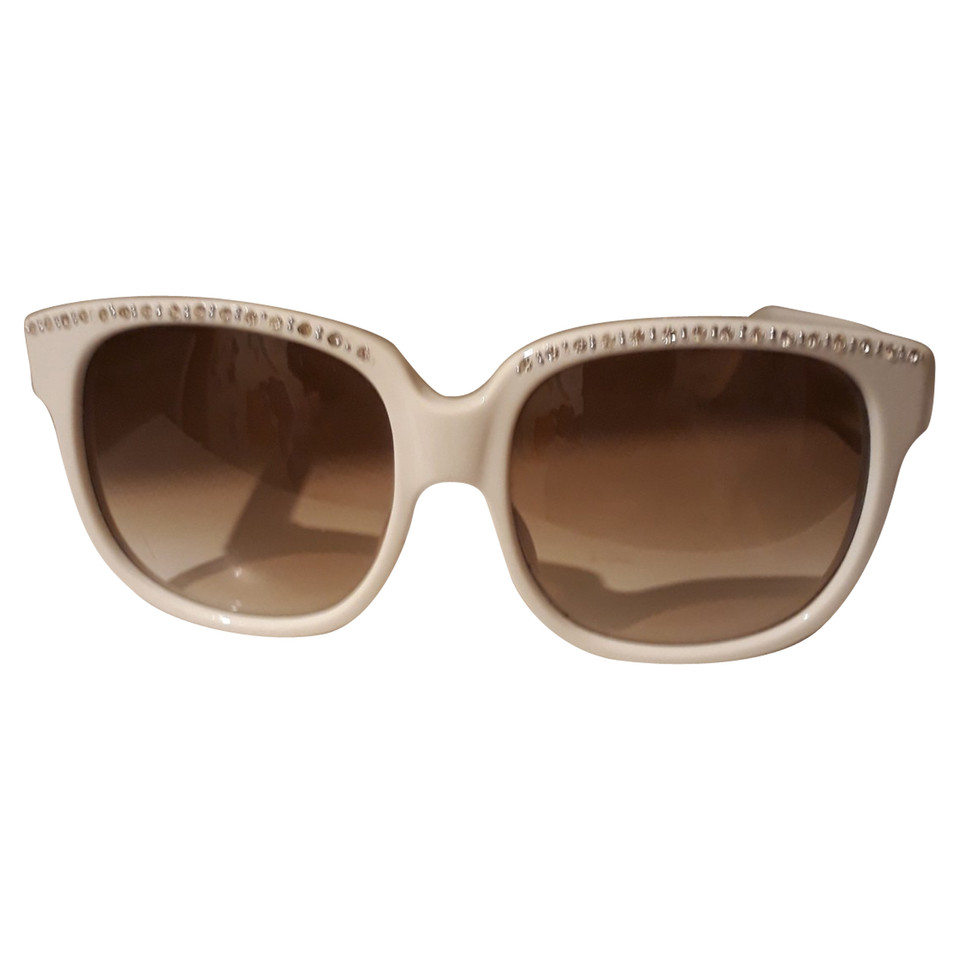 Emmanuelle Khanh Paris Sunglasses in White