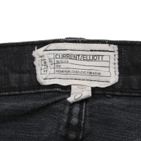 Current Elliott Jeans in Cotone in Nero