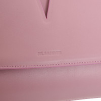 Jil Sander View aus Leder in Rosa / Pink