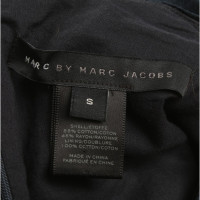 Marc By Marc Jacobs top in velluto blu scuro