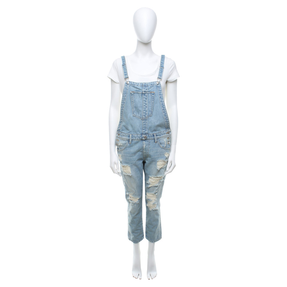 True Religion Salopette blu