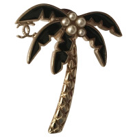 Chanel Pin with palm motif