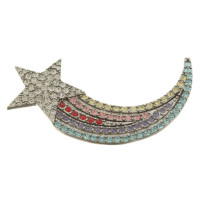 Marc Jacobs Brooch with precious stones