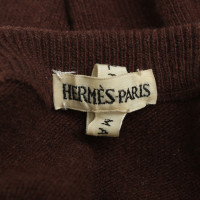 Hermès Cashmere Trui Vest in Bruin